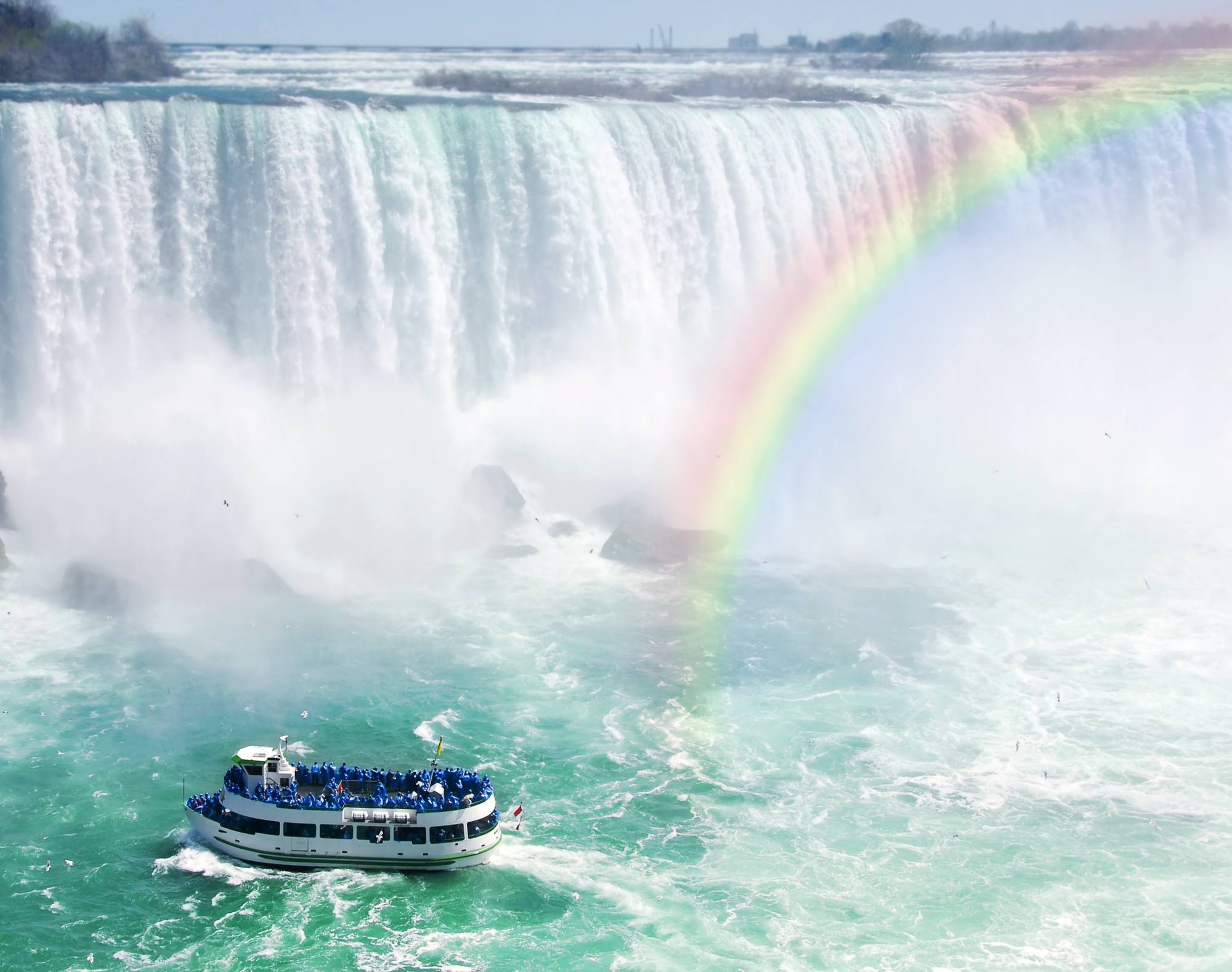 Maid of the Mist boat at Niagara Falls 