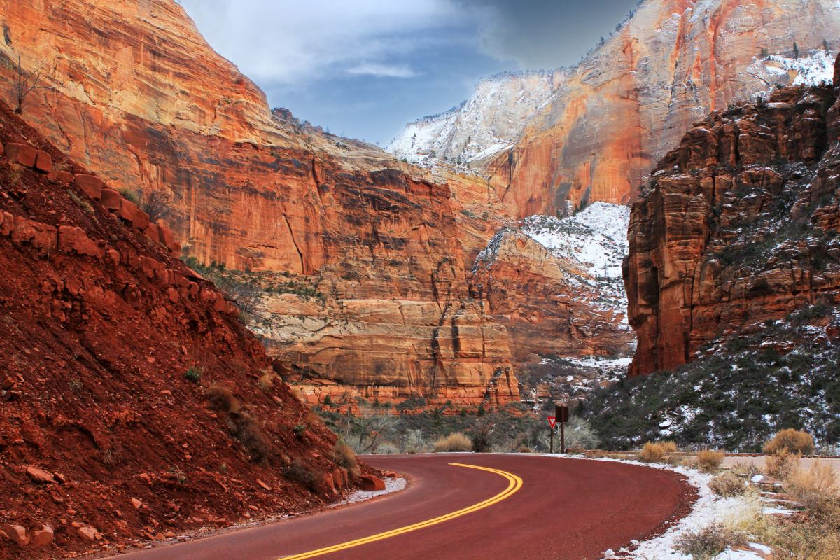 Zion National Park Cliffs 