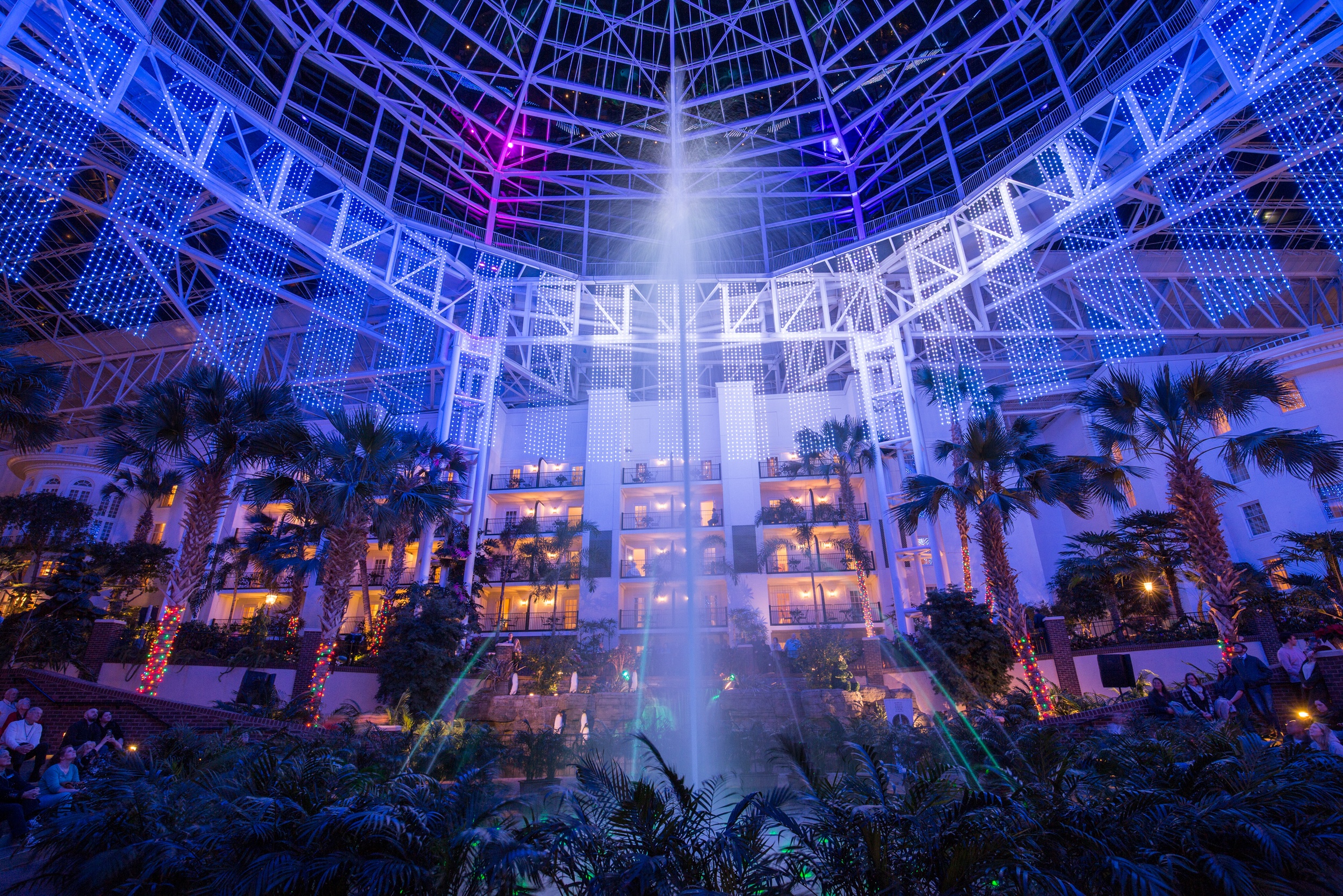 Delta Fountain Show at Gaylord Opryland