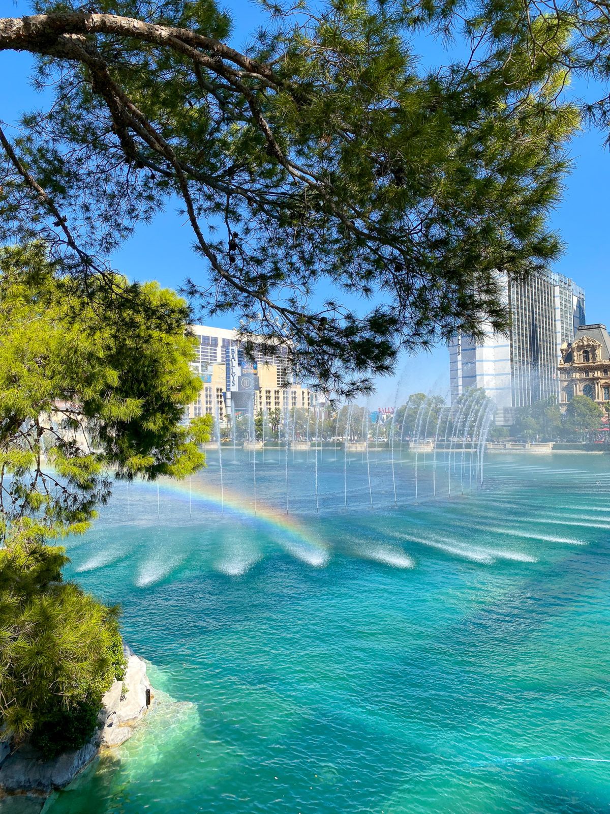 Fountains of Bellagio on the Las Vegas Strip