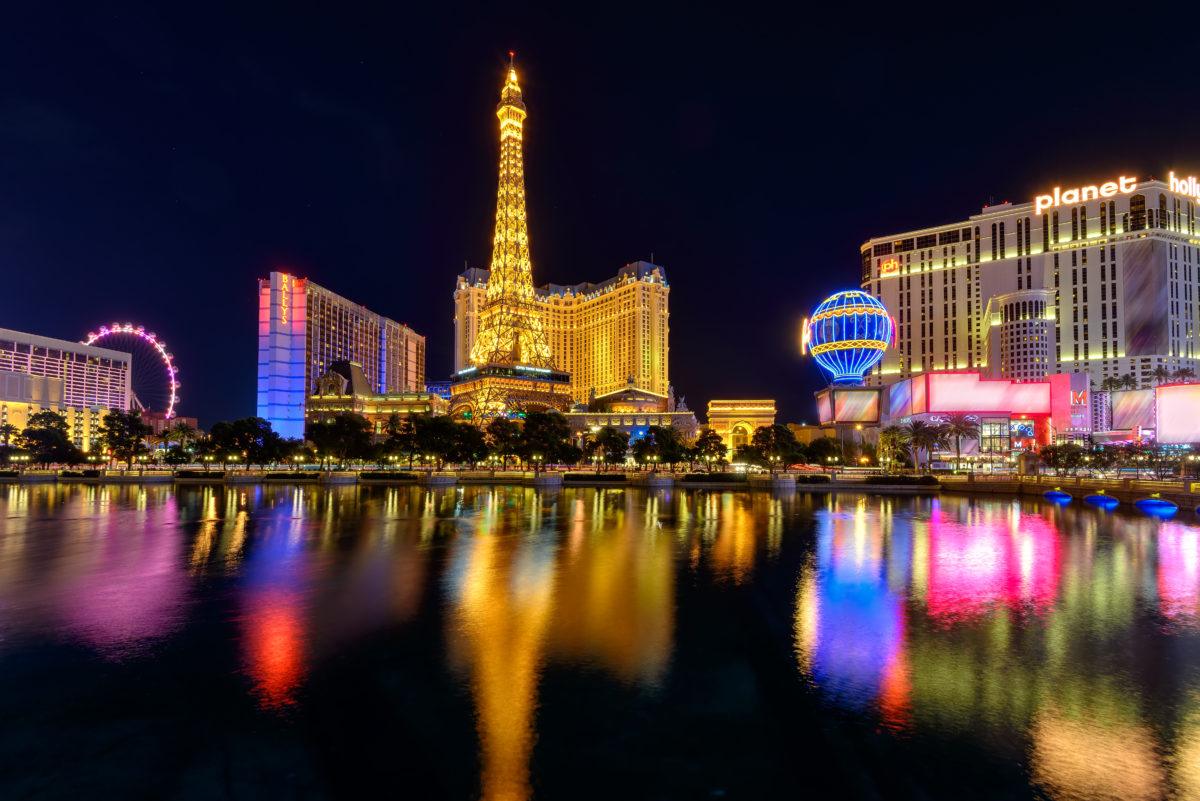 Las Vegas at night 