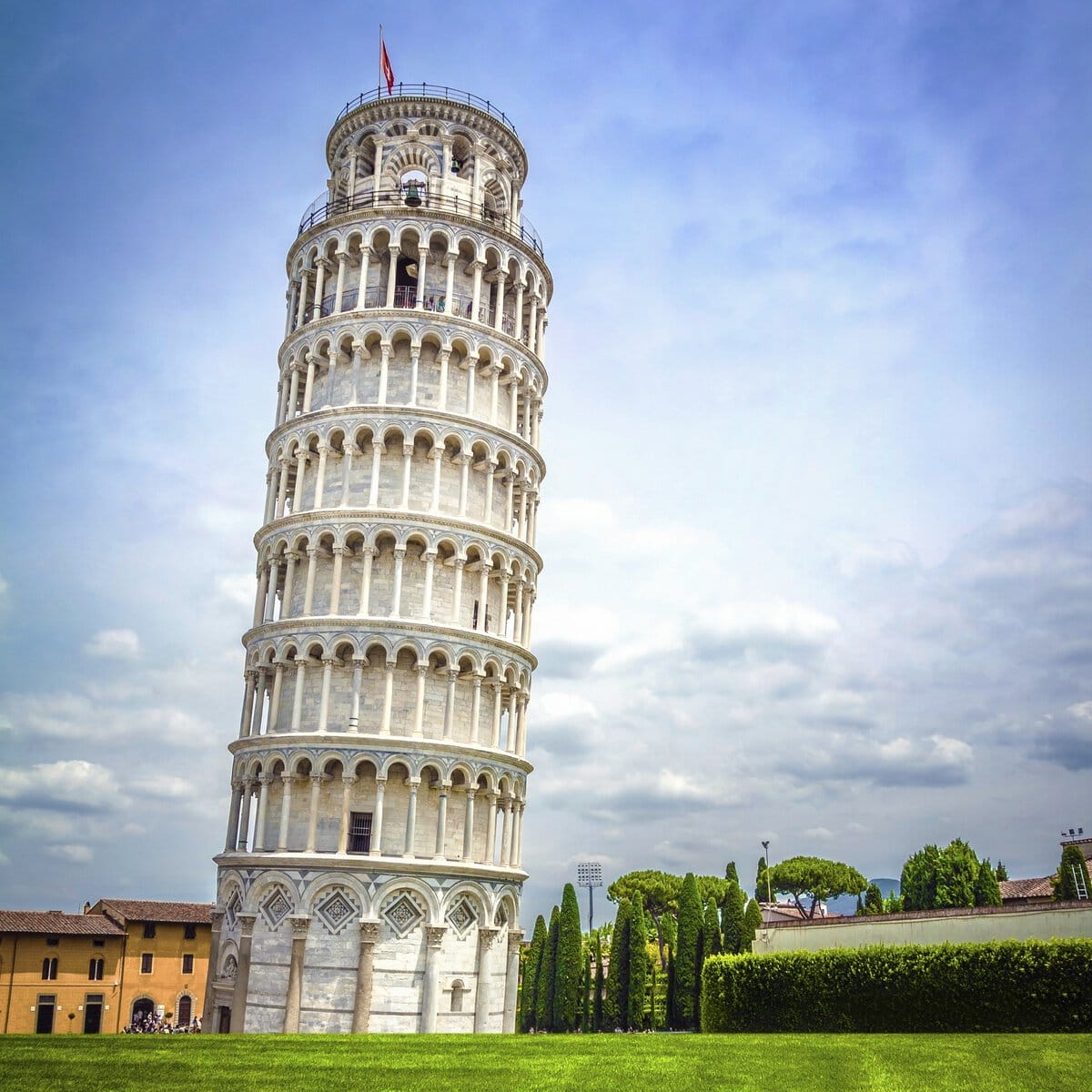 Leaning Tower of Pisa in Pisa, Italy