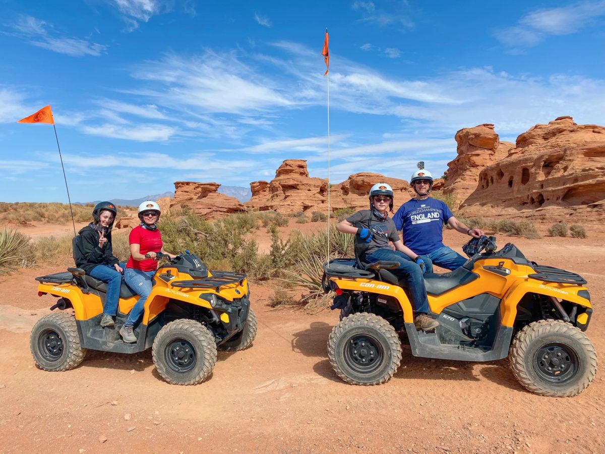 Sand Hallow State Park ATV tour 