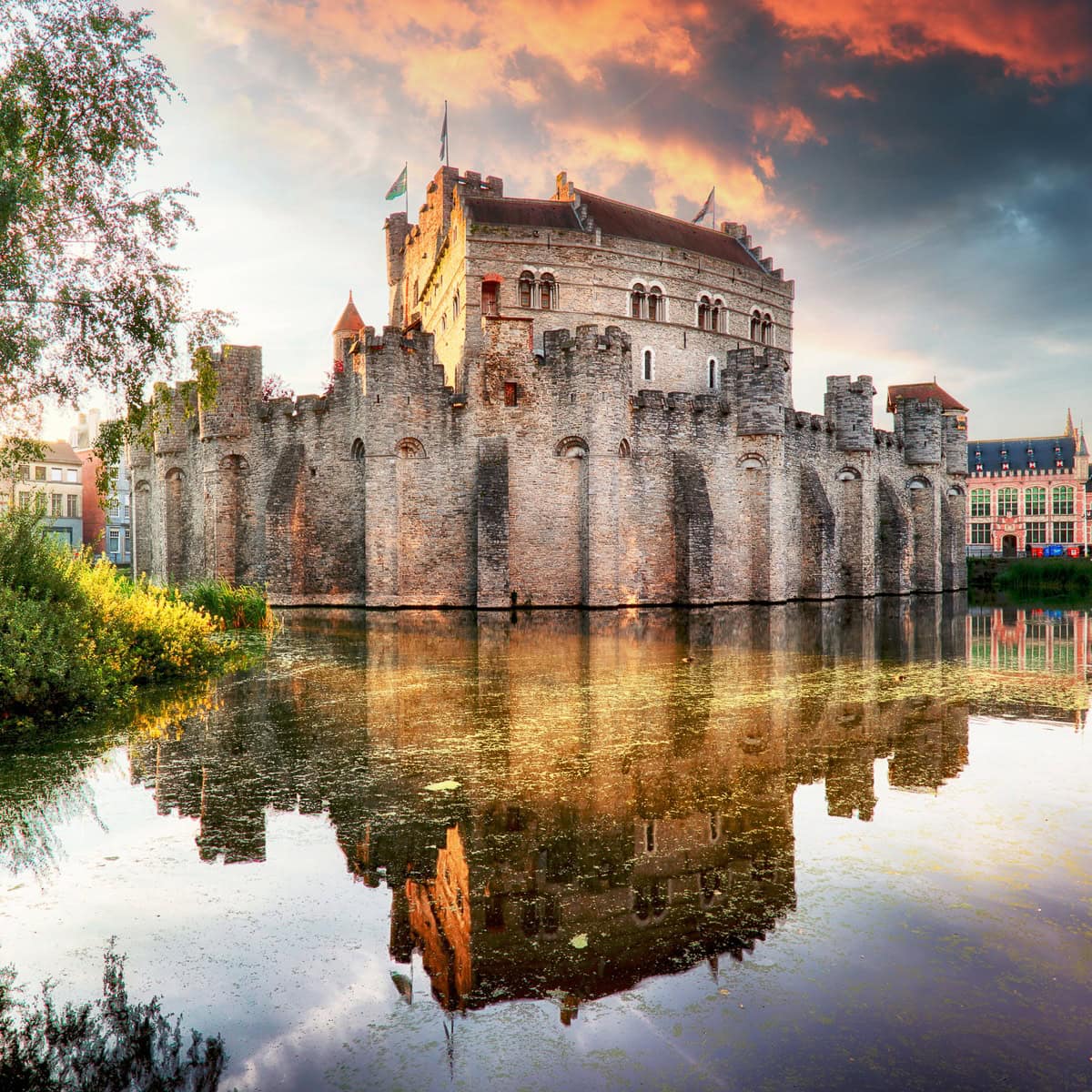 Ghent, Belgium's Gravensteen Castle