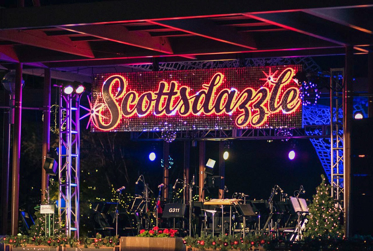 Scottsdazzle Tree Lighting Ceremony festivities