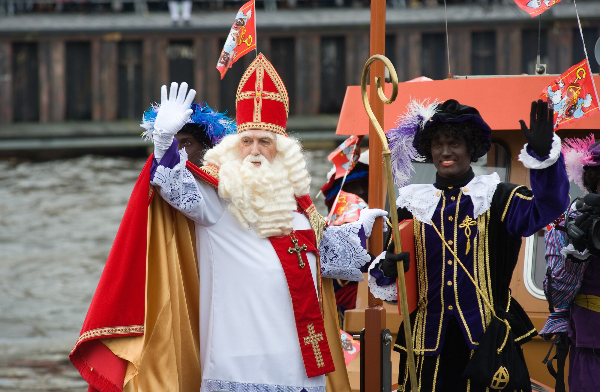 Sinterklaas and Black Peter are wacky and controversial traditions in Europe