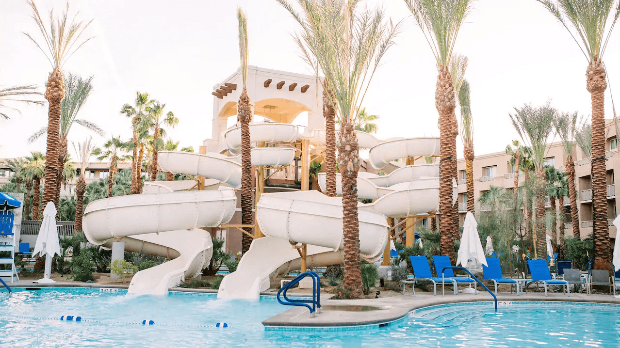 Hyatt Regency Indian Wells Resort and Spa’s HyTides Plunge water park