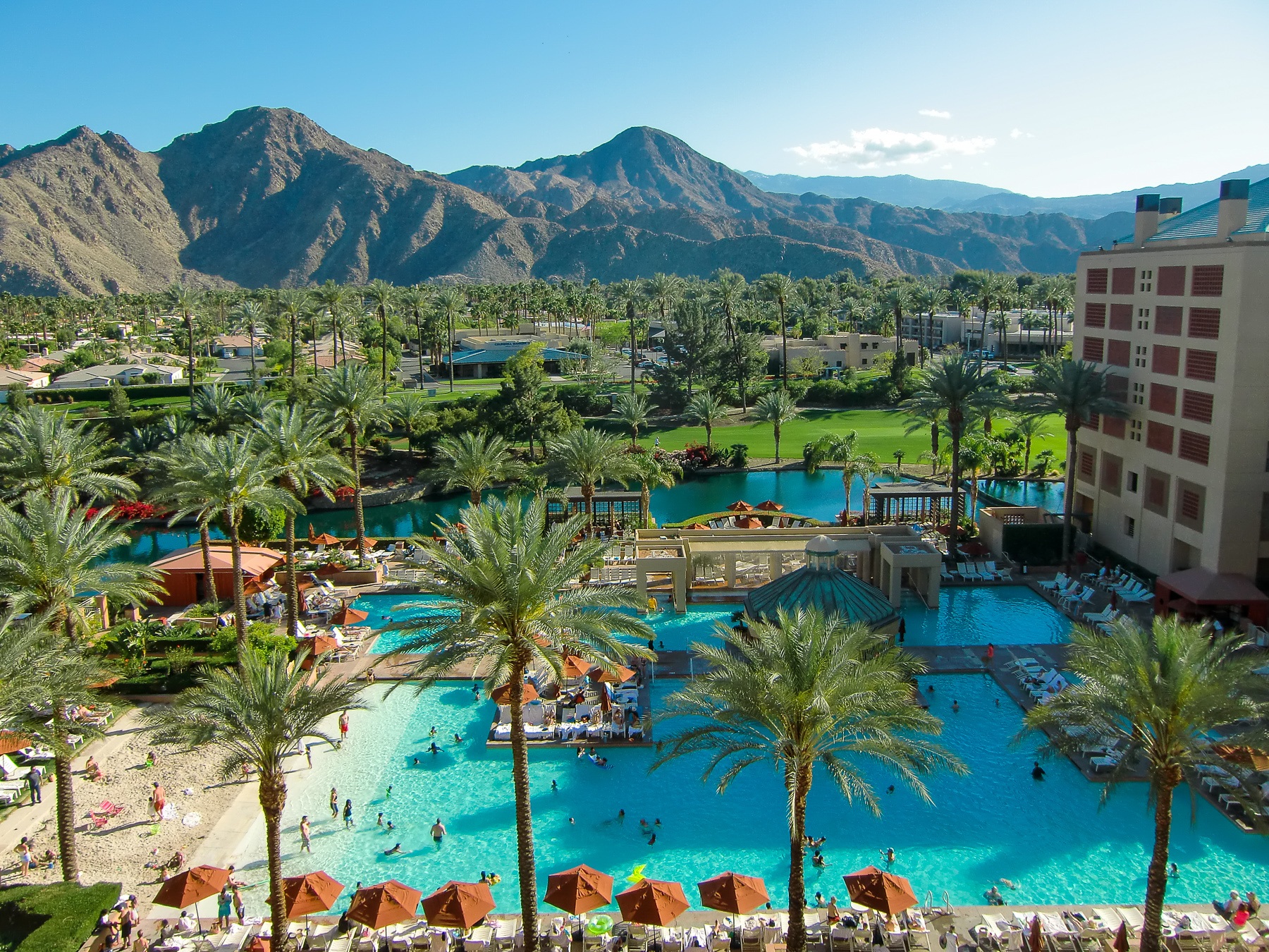 Renaissance Esmeralda pool in Palm Springs