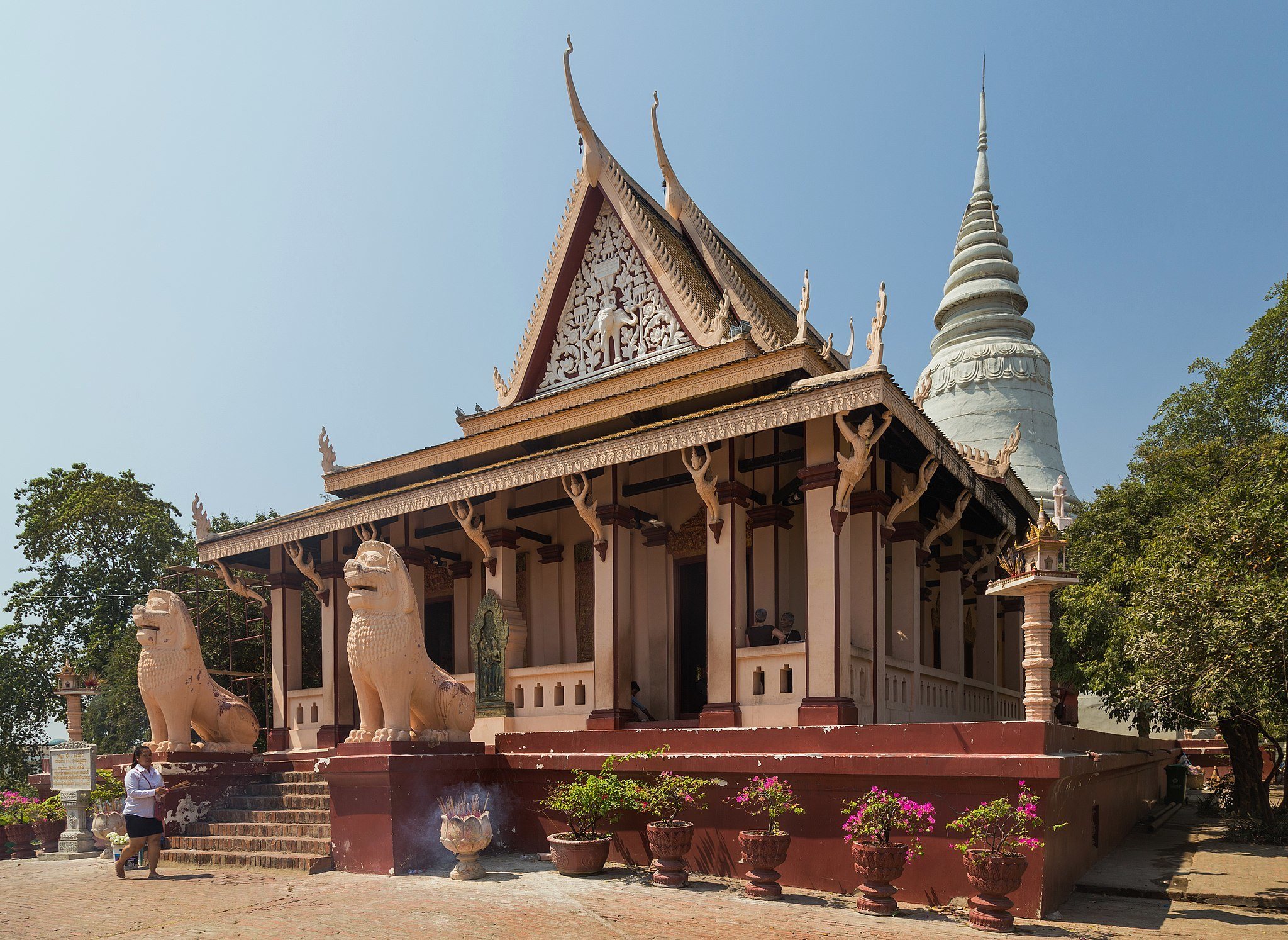 Wat Phnom in Phnom Penh