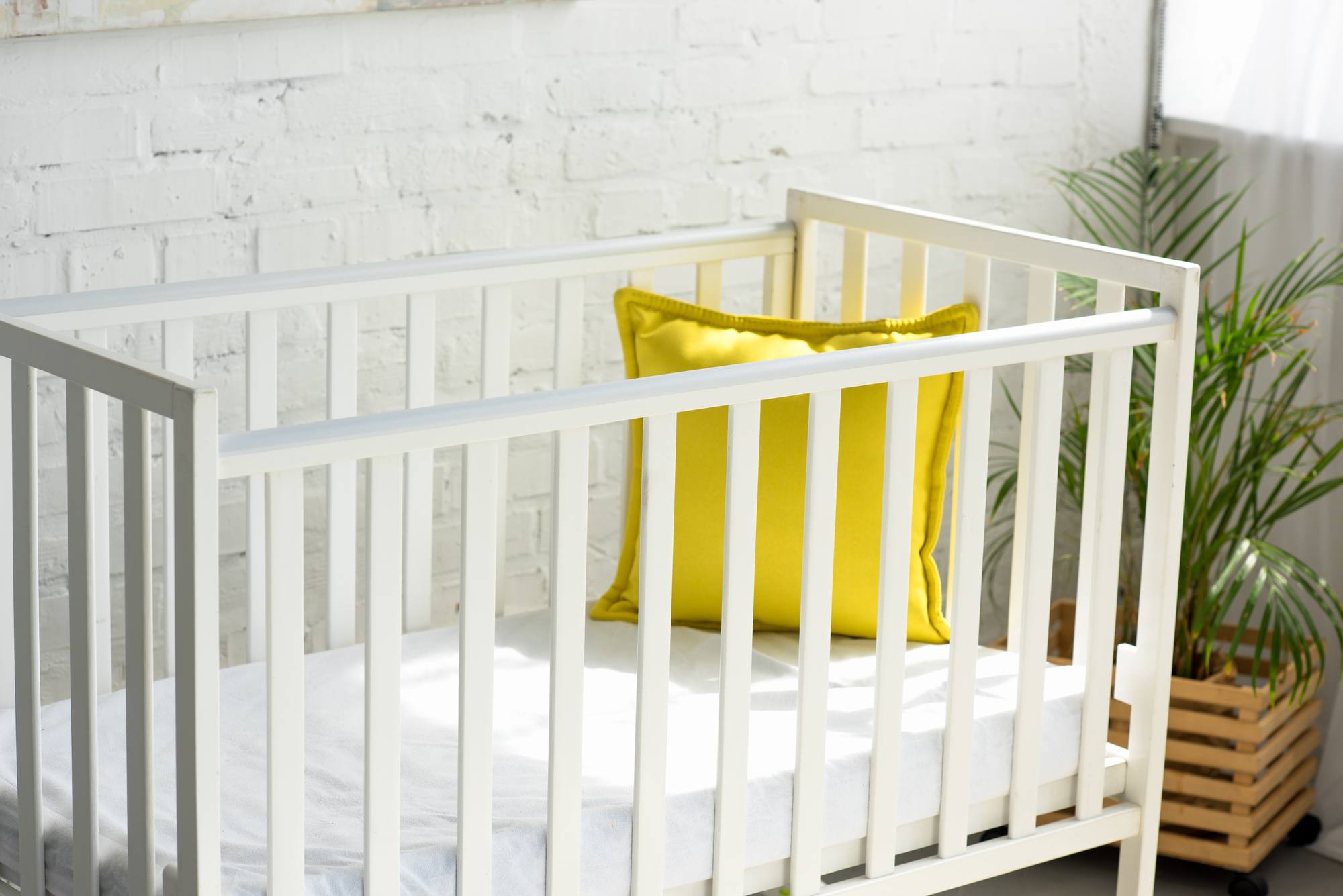 Many babies sleep better in a full-sized crib when traveling