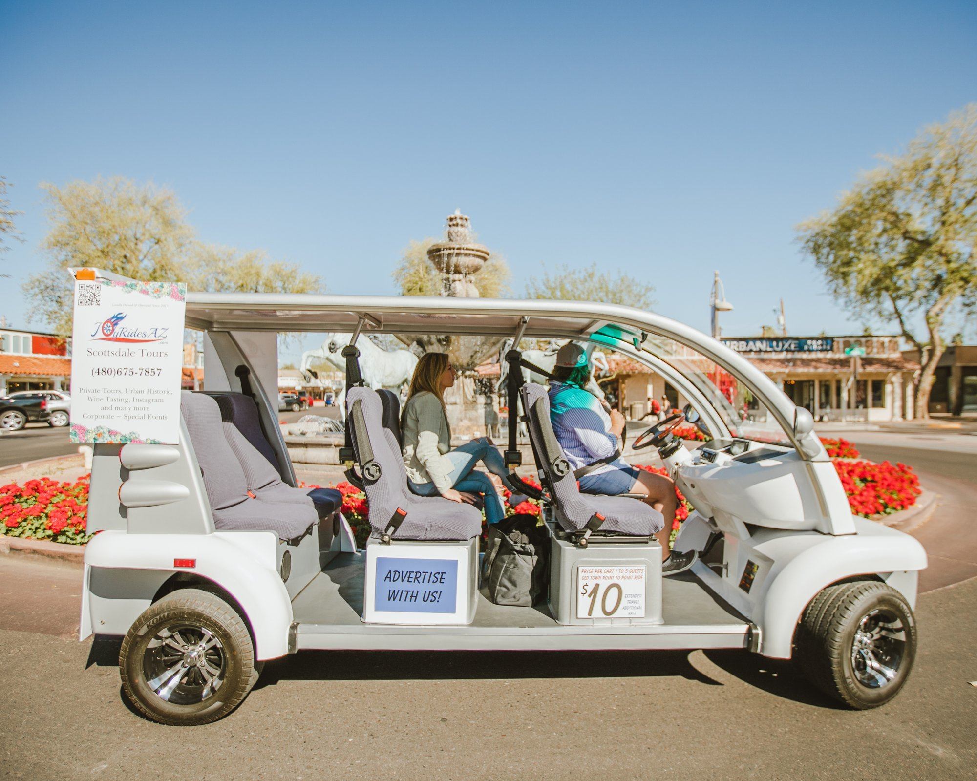 Touring Old Town with JoyRidesAZ Tours