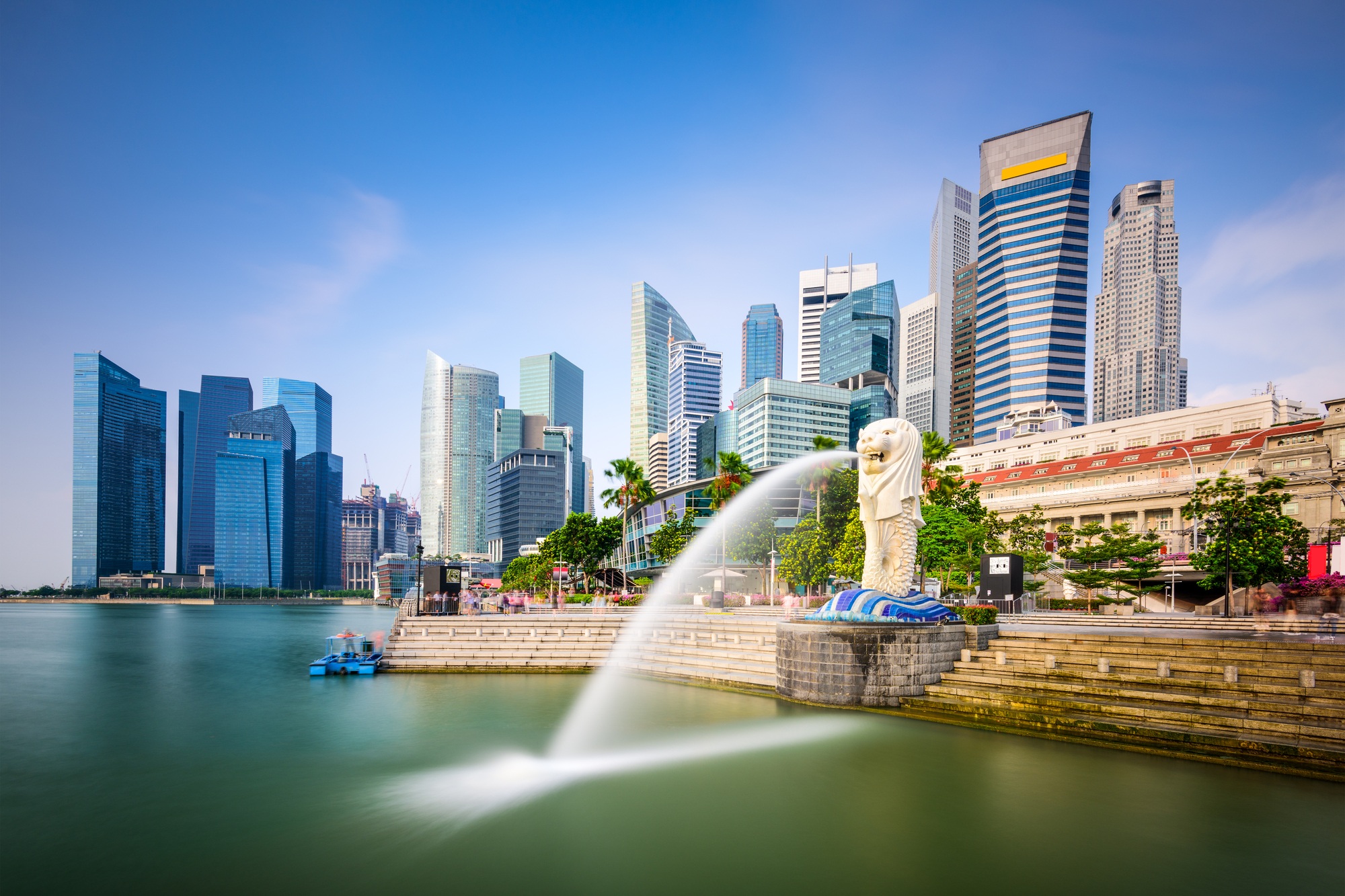 Sentosa Merlion on Sentosa Island