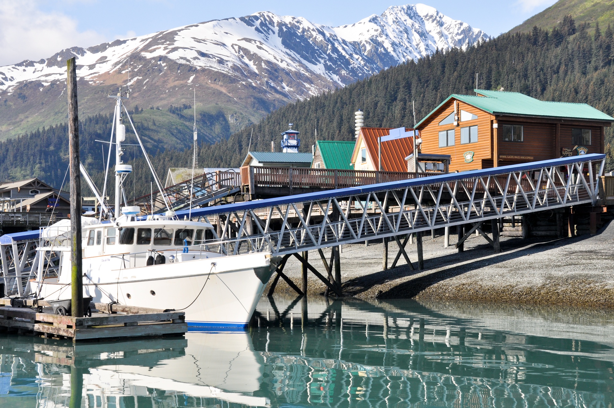 Seward, on the Western Coast of Alaska 