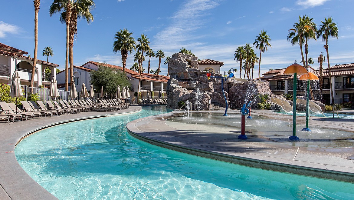 Splashtopia at Omni Rancho Las Palmas Resort & Spa in Palm Springs with kids