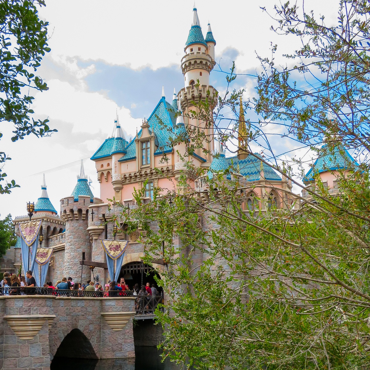 Sleeping Beauty's Castle at Disneyland