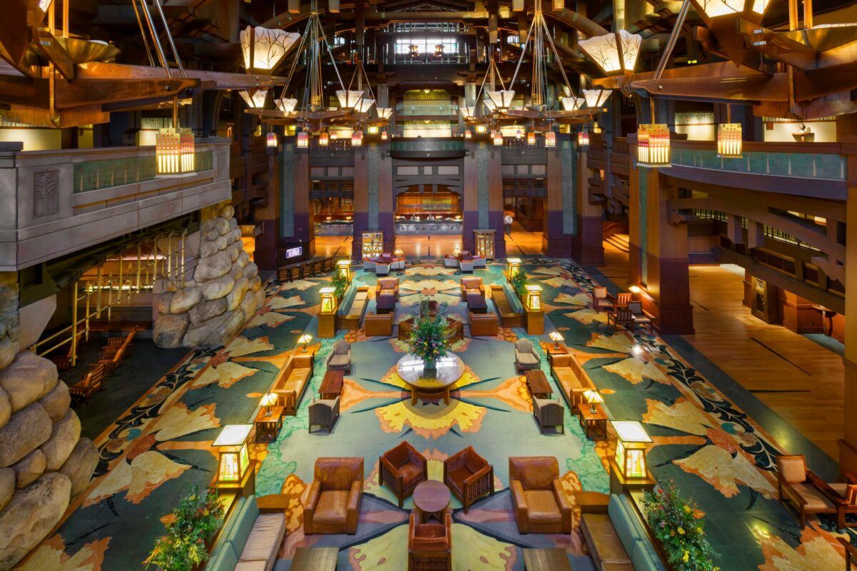 Disney's Grand Californian Resort & Spa lobby