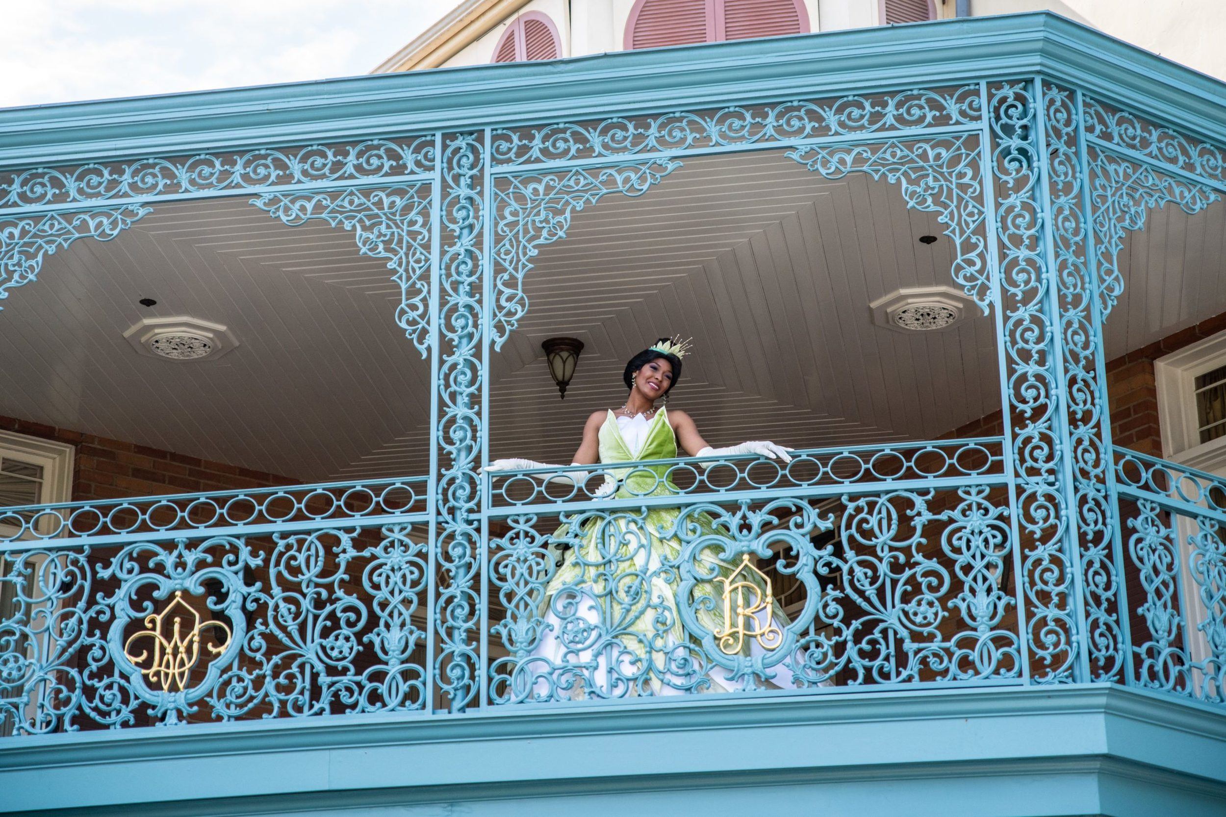 Princess Tiana at Disneyland