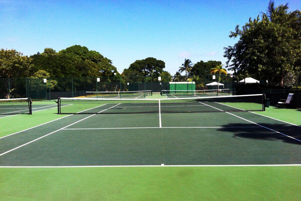 Tennis courts