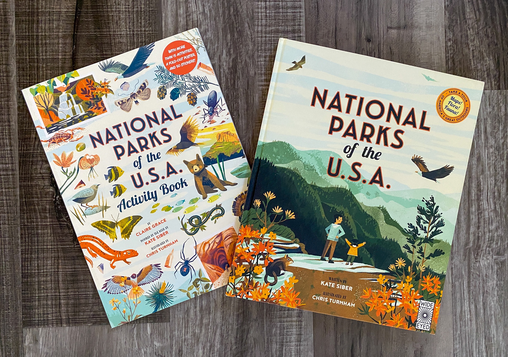 National Parks of the USA and National Parks of the USA Activity Book