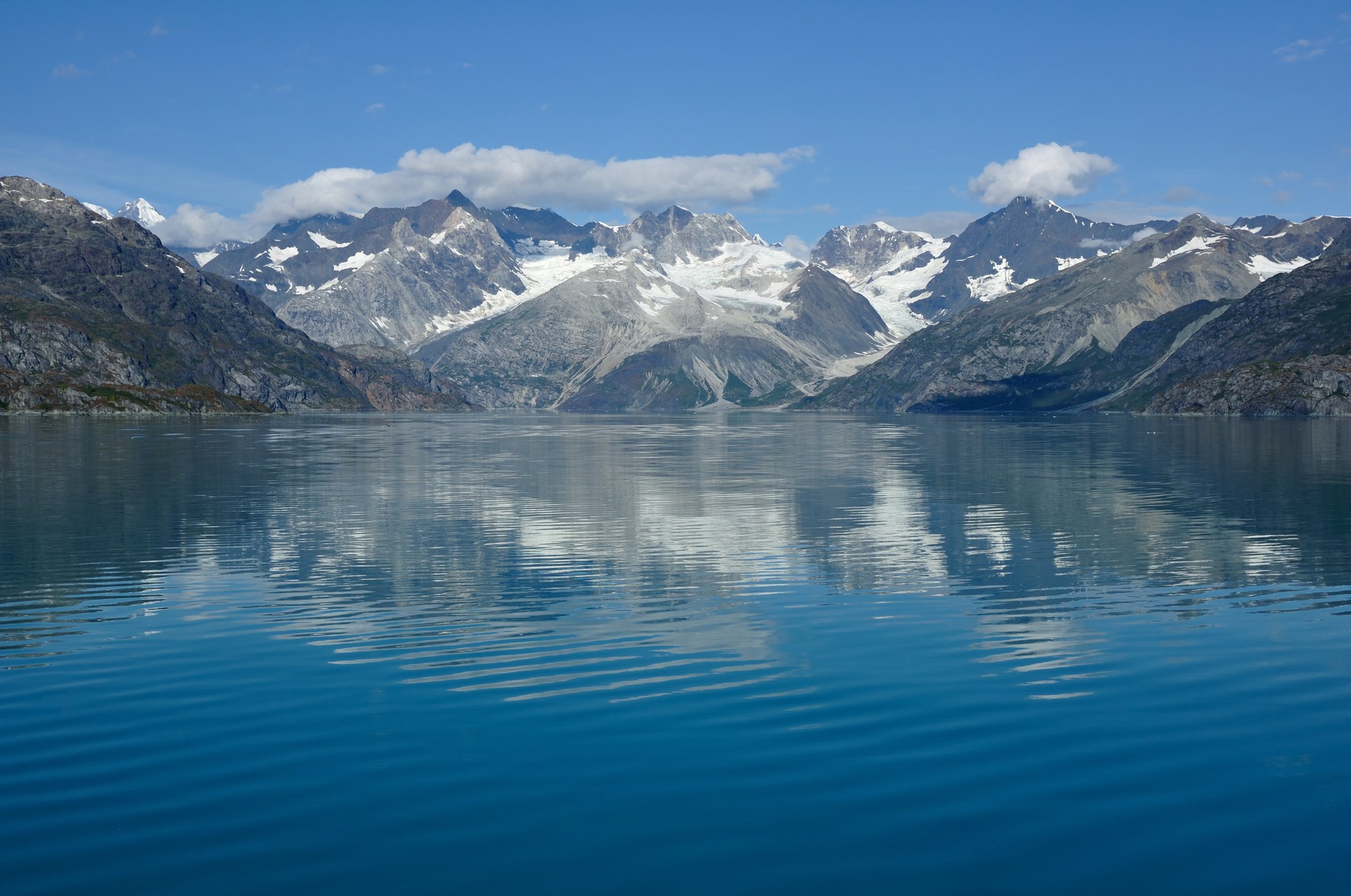 Mountains in Glacier Bay National Park