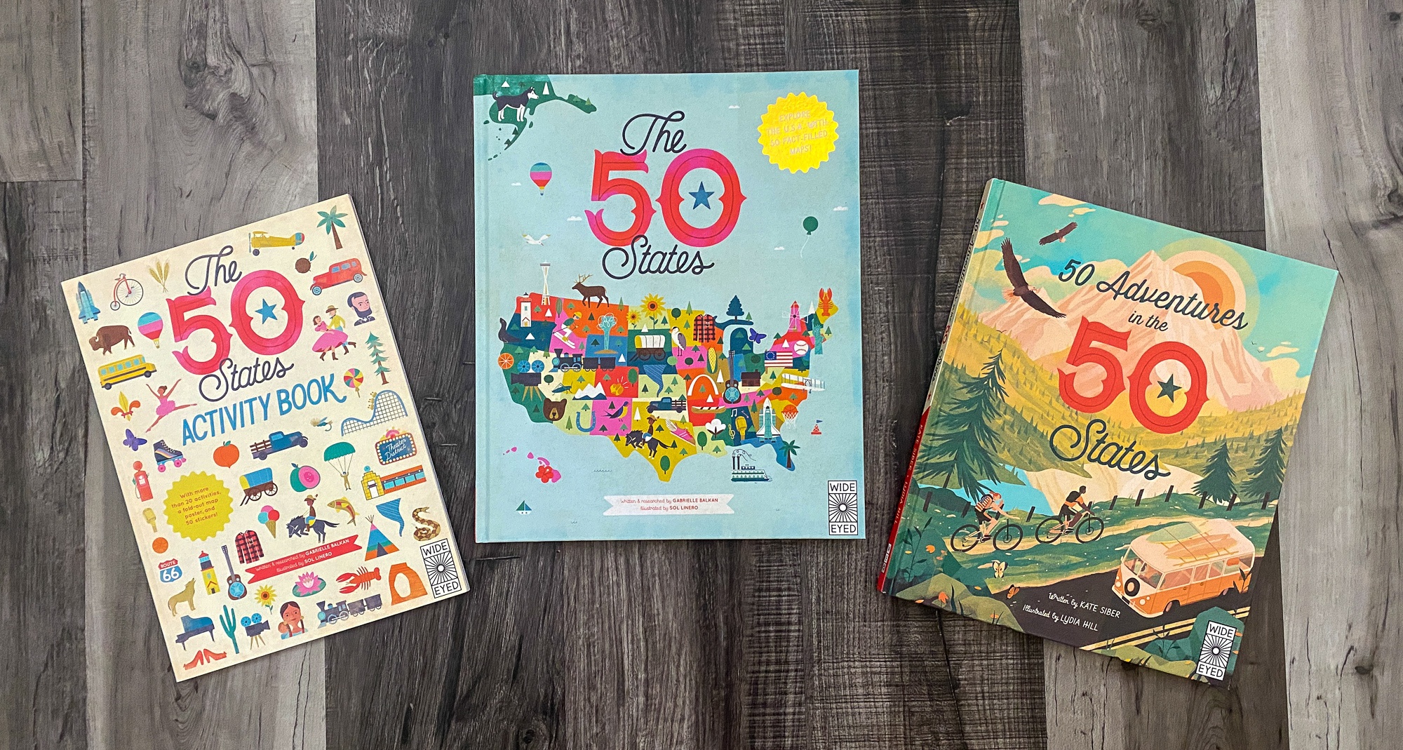 Quarto Kids books celebrating the United States of America