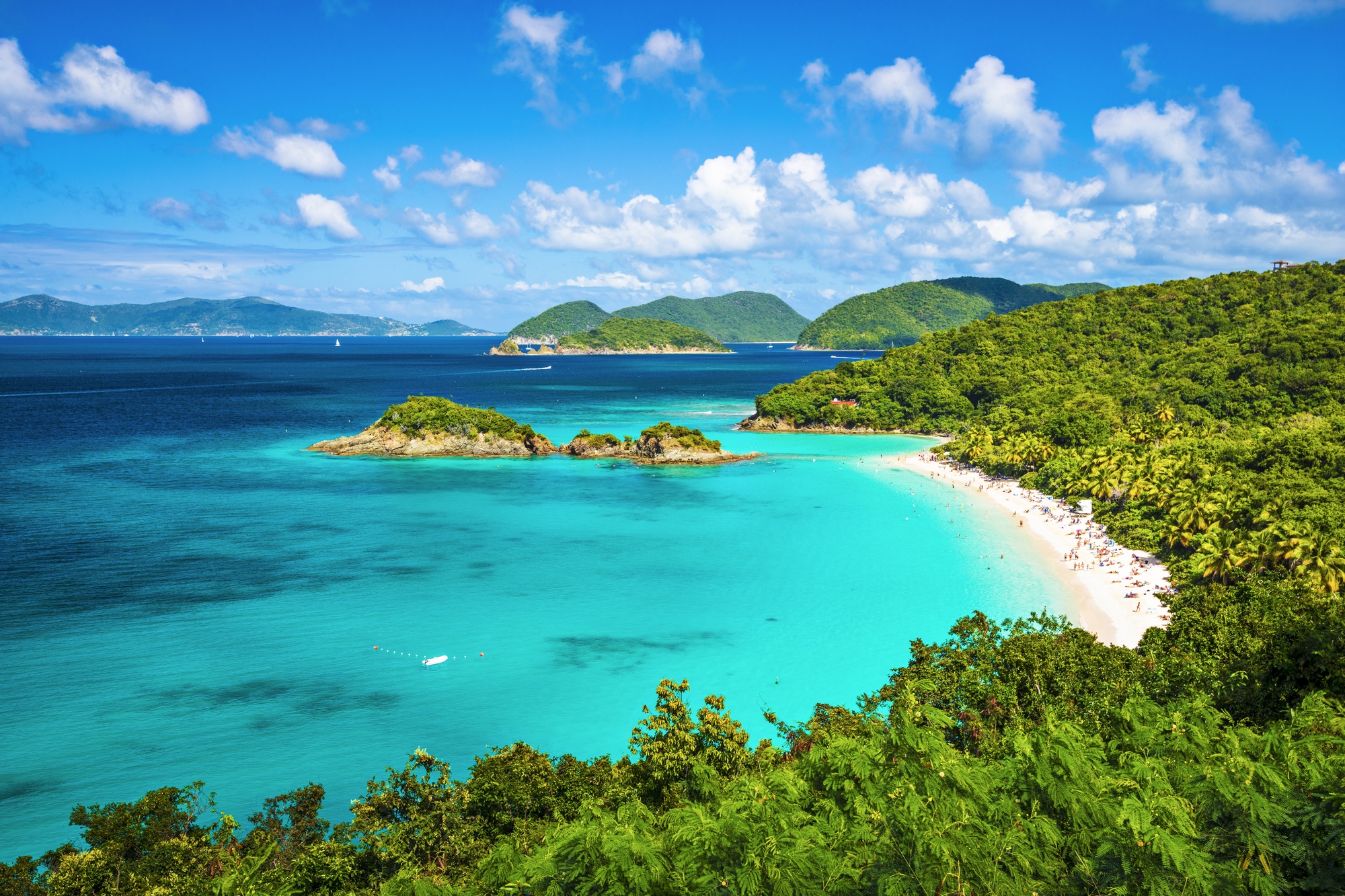 Trunk Bay in Virgin Islands National Park