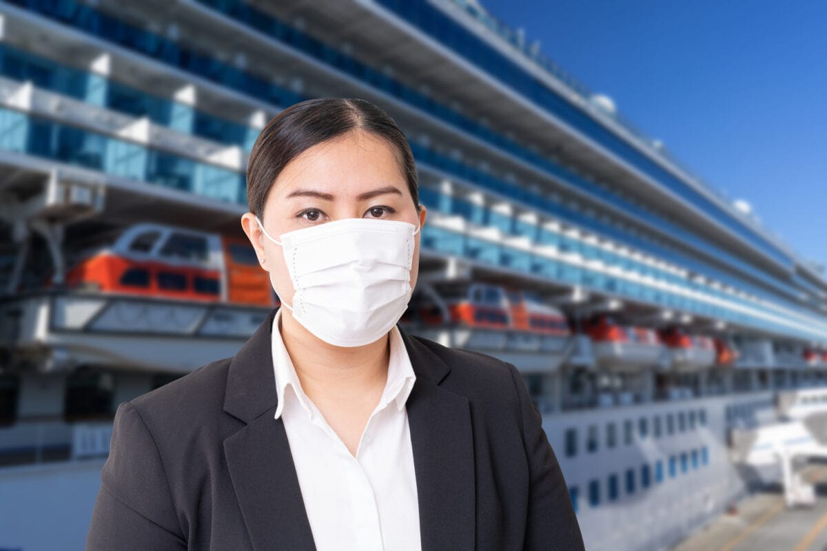 Wear a mask on your cruise to avoid getting sick or spreading germs