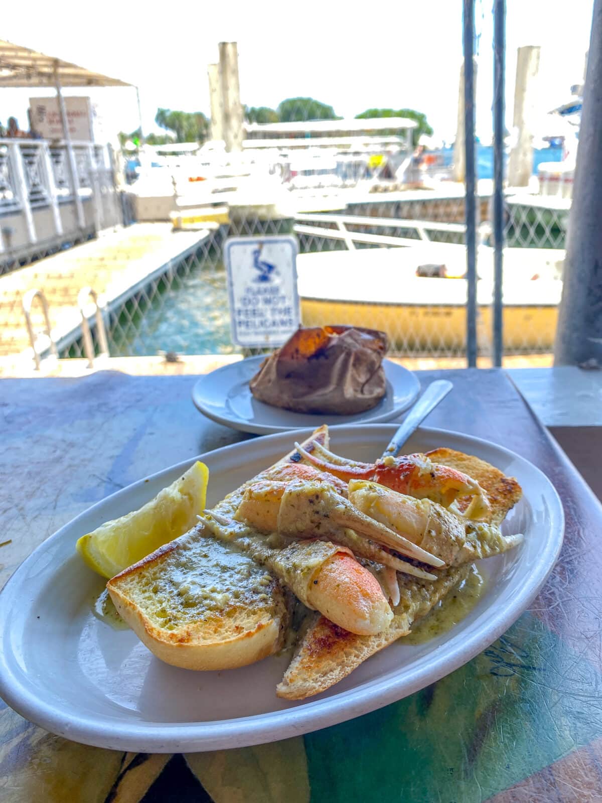 Crab Claws at 15th Street Fisheries