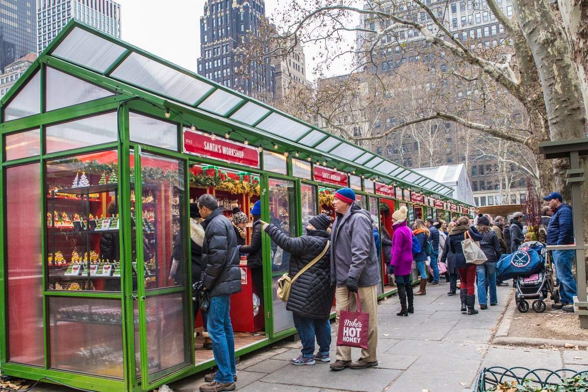 Holiday Shops at Bryant Park