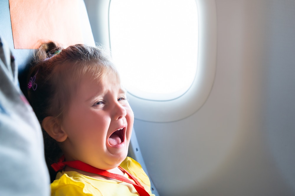 Focus on your child to avoid or lessen meltdowns in the air