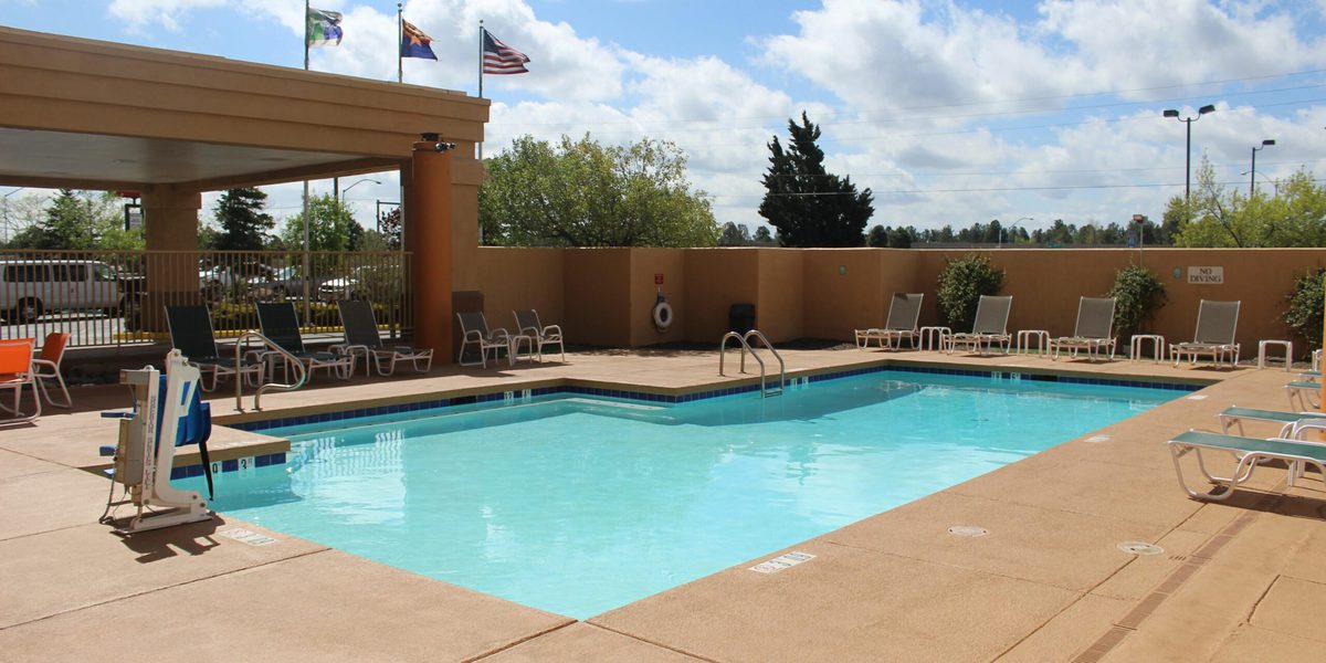 Pool at Holiday Inn Express Flagstaff 