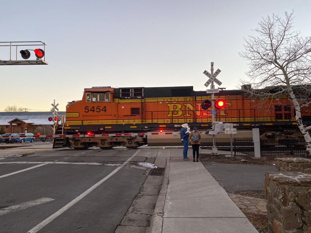 Train in Flagstaff