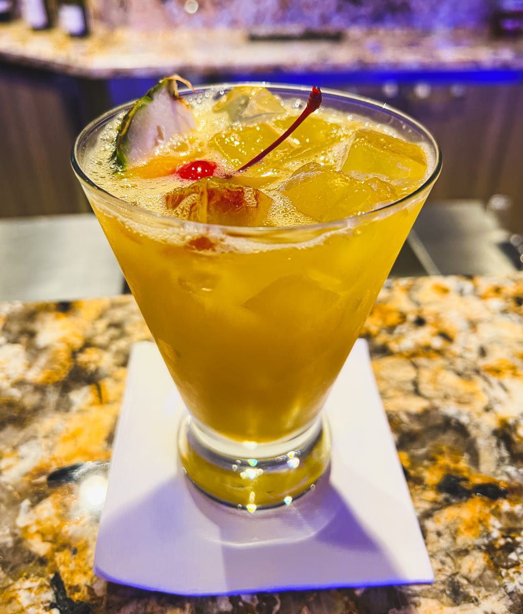 Tropical Crush Royal Caribbean mocktail