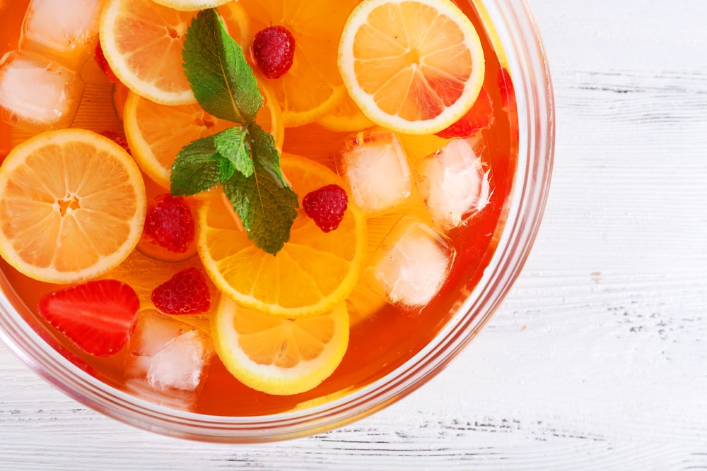 Fruity BBQ drink