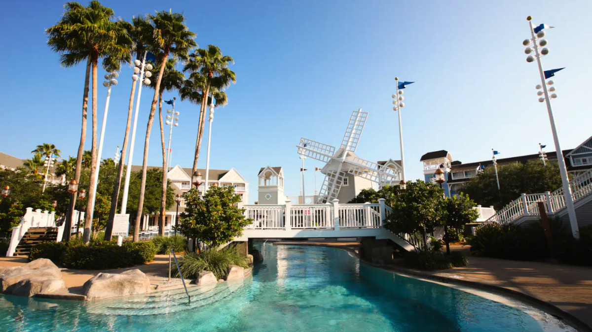 Lazy river at Disney's Beach Club