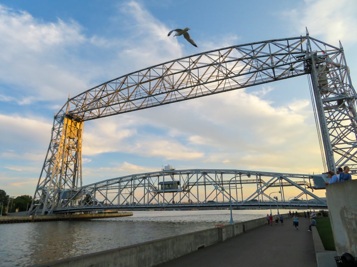 Duluth's famous Aerial Bridge