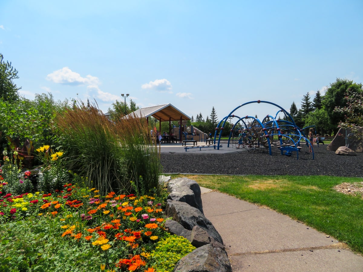 Playfront Park, Duluth's largest playground