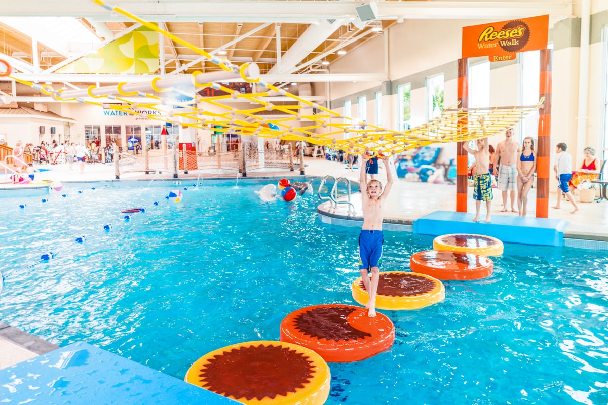 Hershey’s Water Works for kids at Hershey Lodge