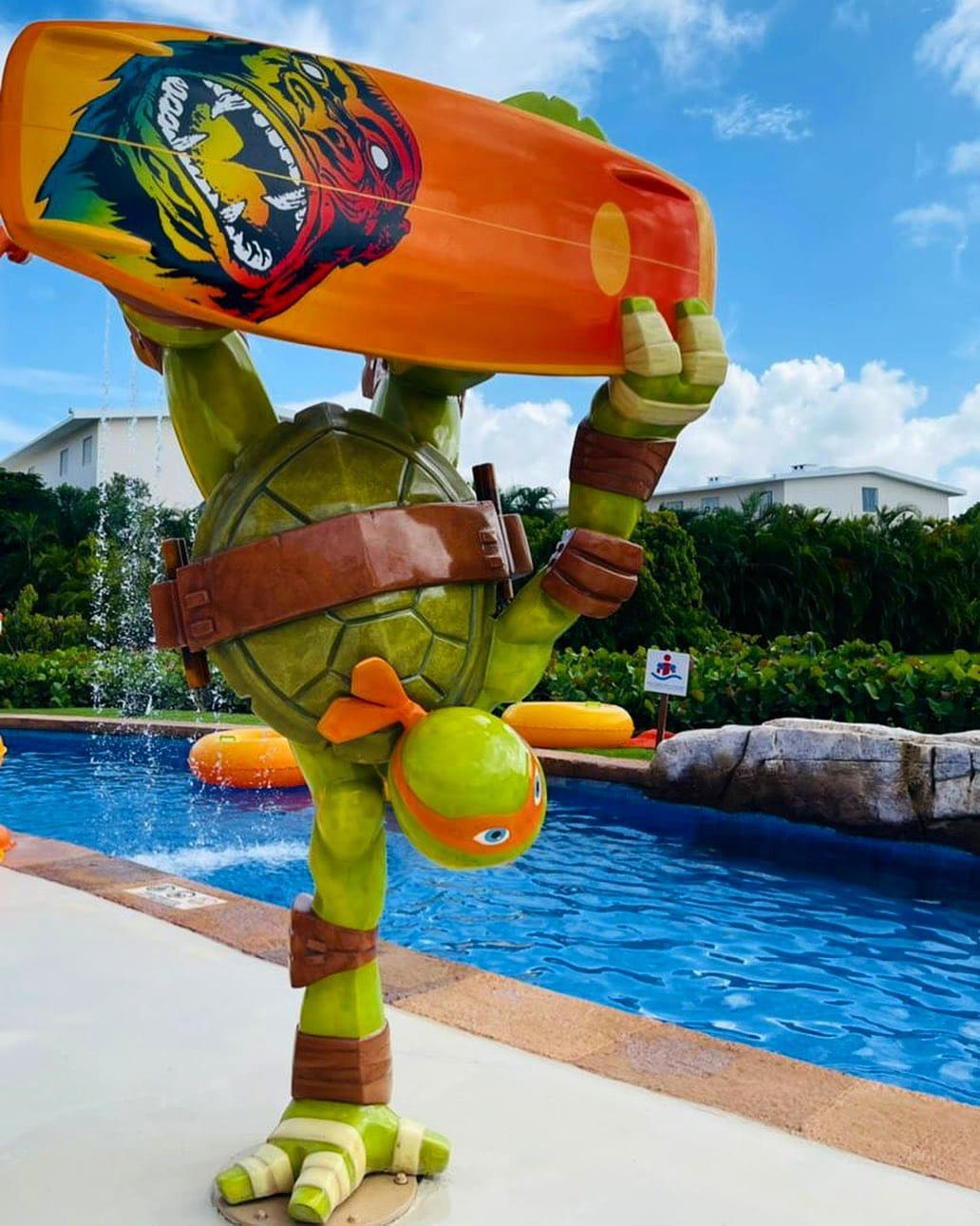 Playful lazy river at Nickelodeon Hotel Punta Cana