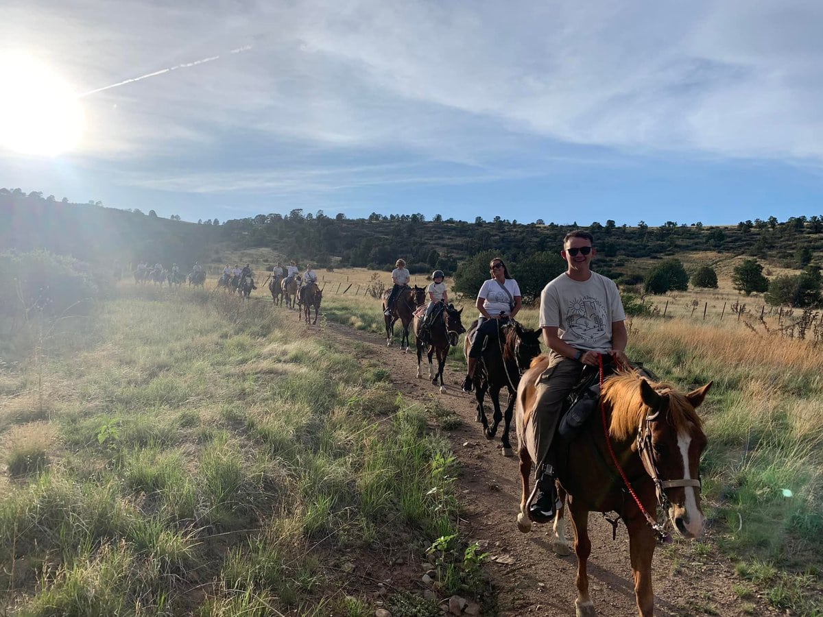 Horseback riding with Yavapai Trail Adventures near Prescott