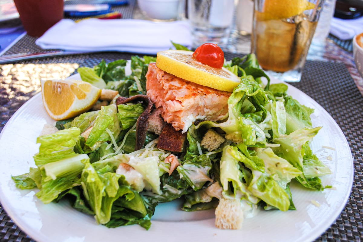 Beach Hut lunch at La Jolla Beach and Tennis Club