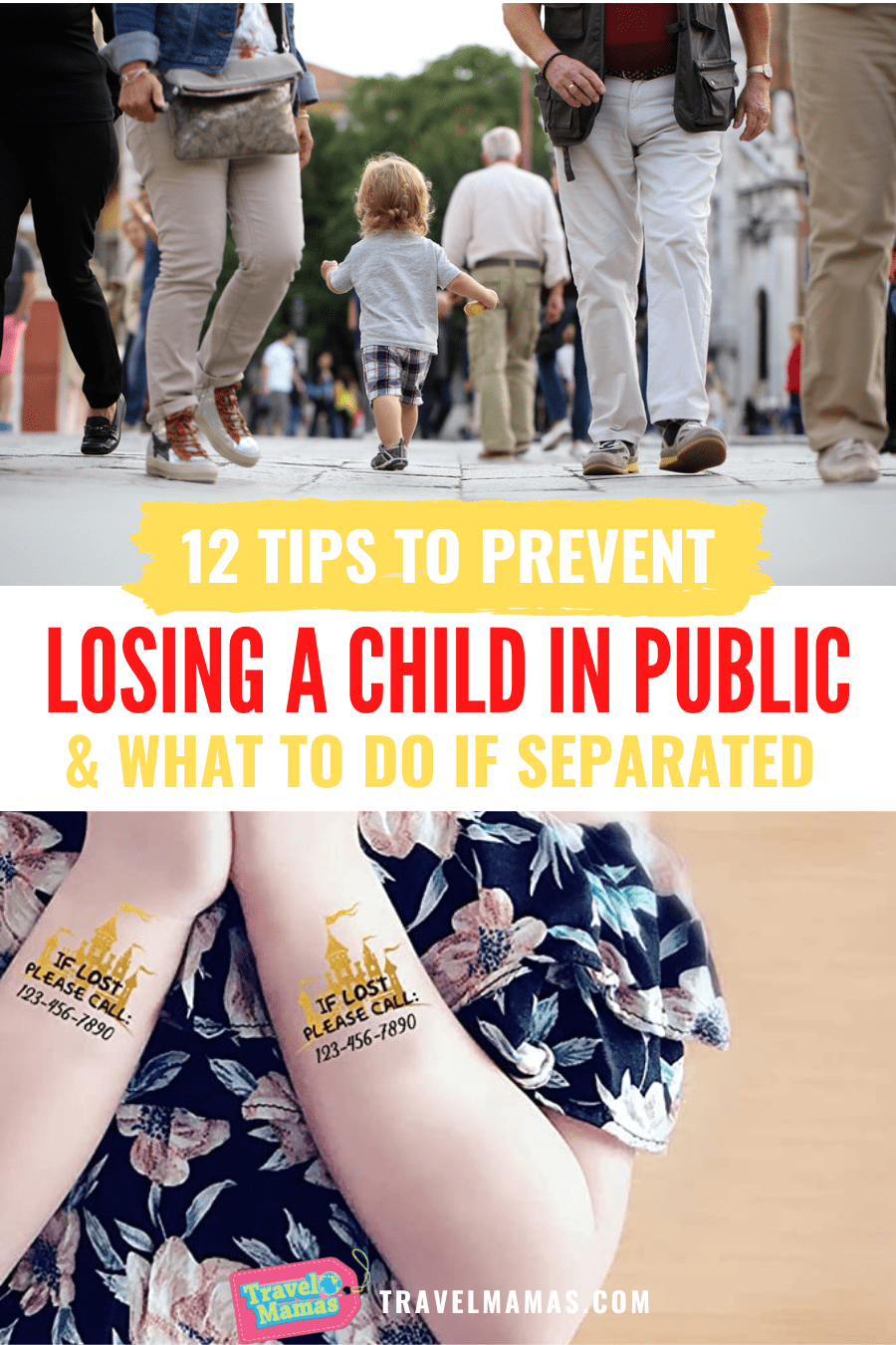 Prevent Losing a Child in Public with These Safety Tips