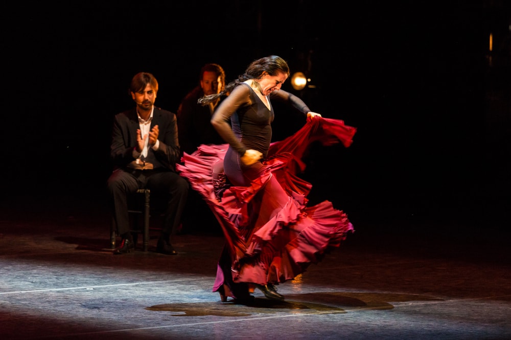 Famous Spanish flamenco dancer, Maria Jesus Pages Madrigal 