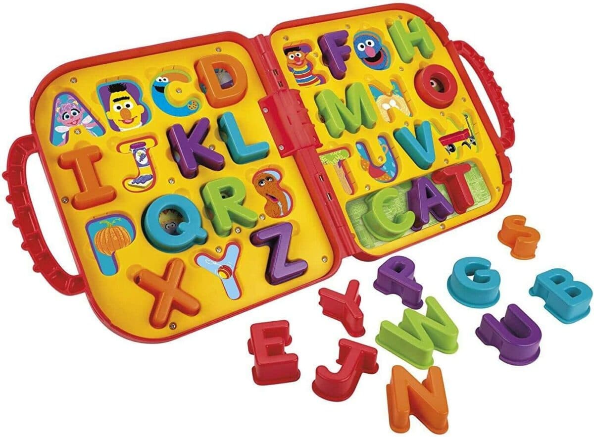 Alphabet game for travel with kids