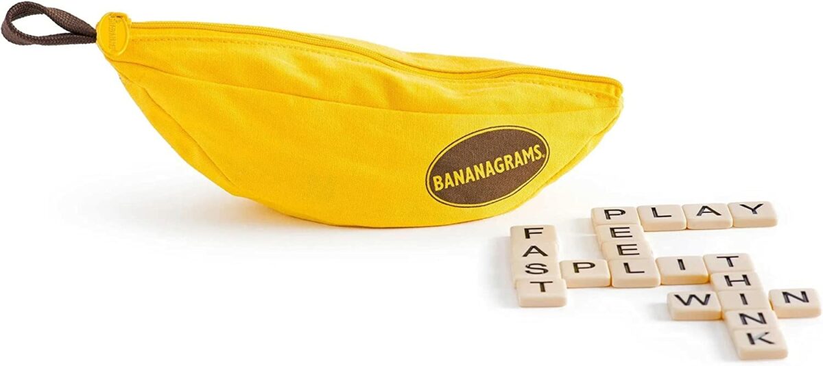 Bananagrams travel game for teenagers