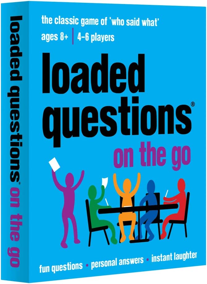 Loaded Questions On the Go Travel Game for Teens