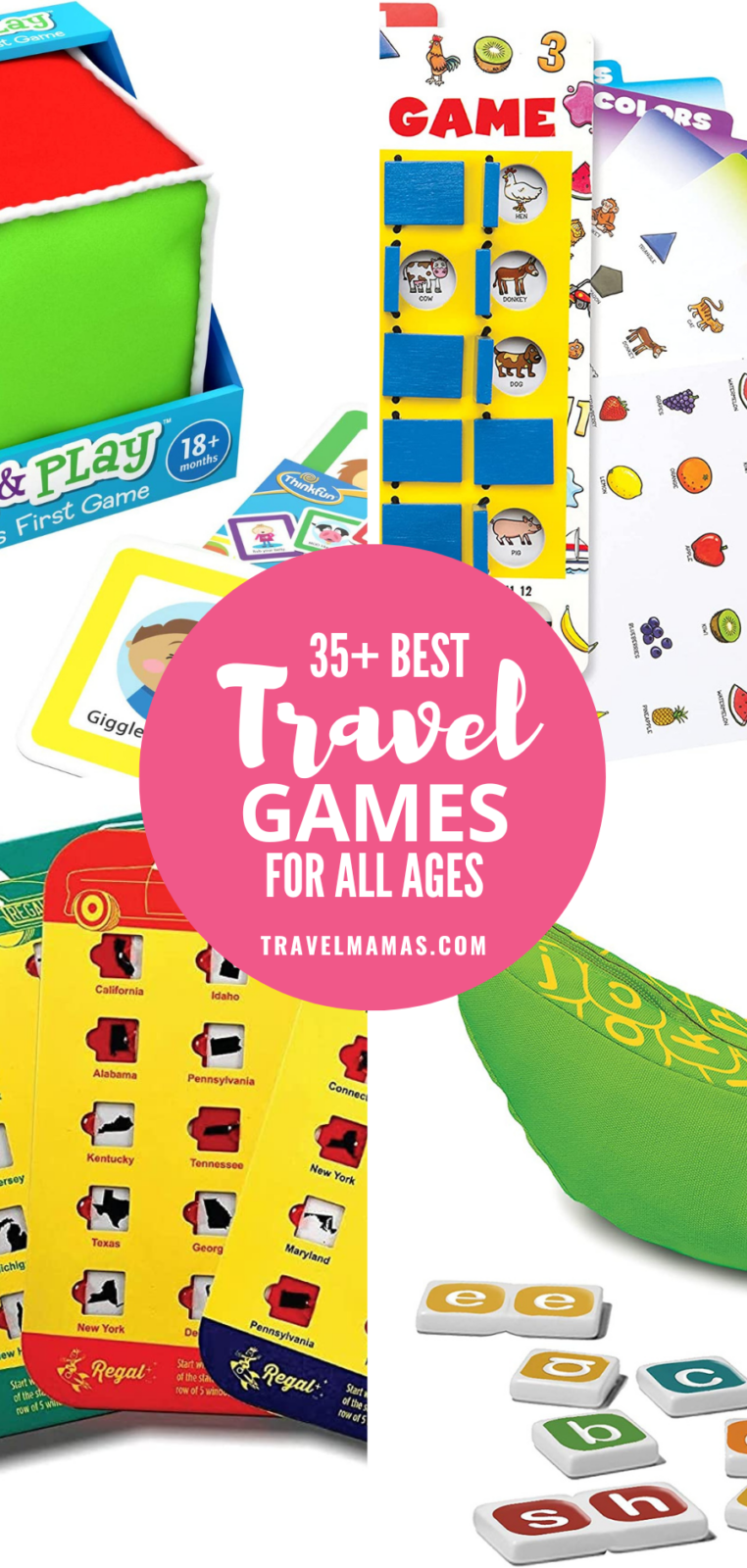 Best Travel Games for Kids of All Ages