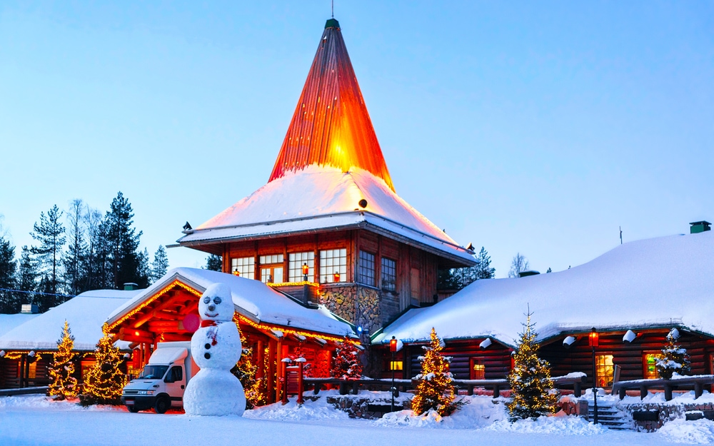 Santa Claus Village in Rovaniemi, Finland 