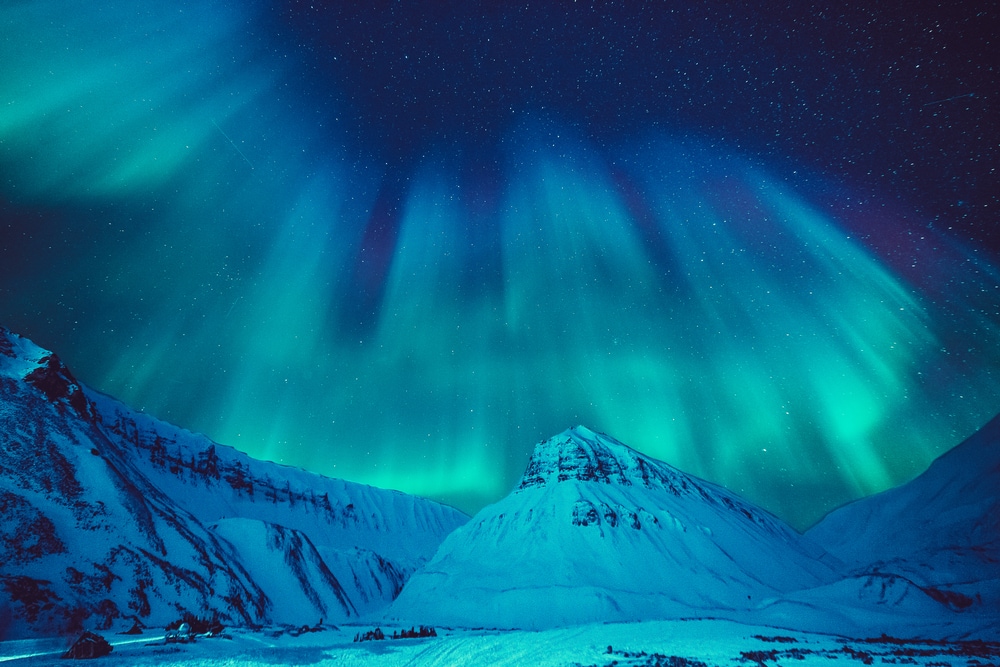 Northern Lights in Svalbard, Norway