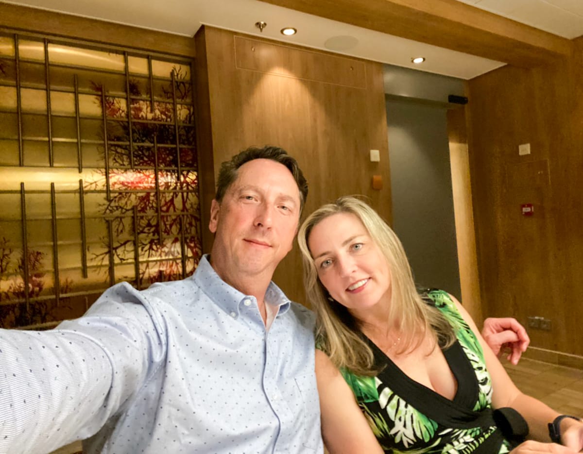 Date night during friends cruise